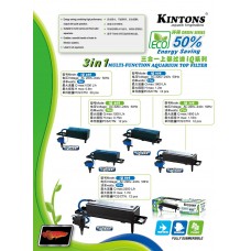 3 in 1 Multi Function Aquarium Top Filter